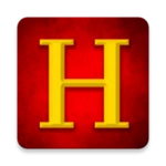 historie android application logo